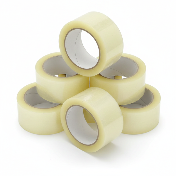 PVC Verhuistape Transparant 6 rollen